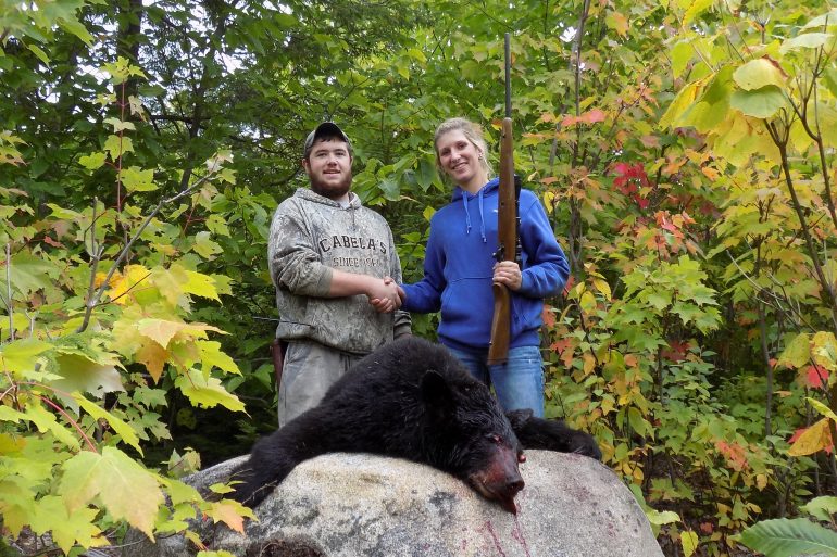 Maine bear hunting