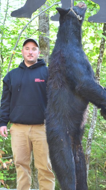 Maine black bear hunt at Foggy Mountain Guide Service