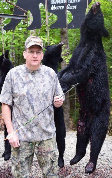 Maine black bear hunt at Foggy Mountain Guide Service