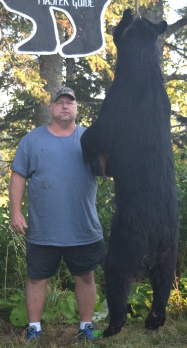 Maine bear hunting at Foggy Mountain