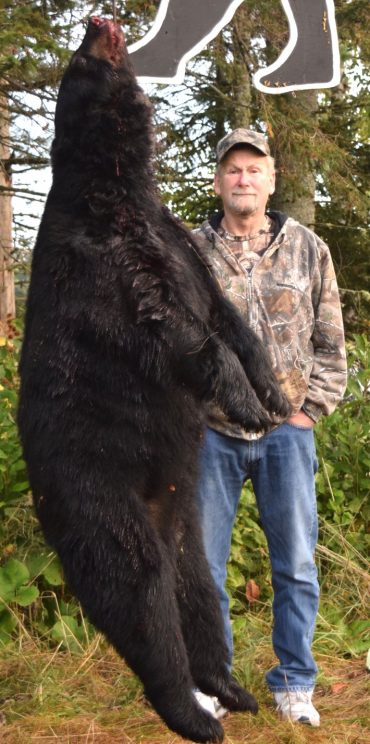 Maine black bear hunt at Foggy Mountain Guide Service