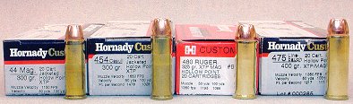 Handgun ammo for bear hunting