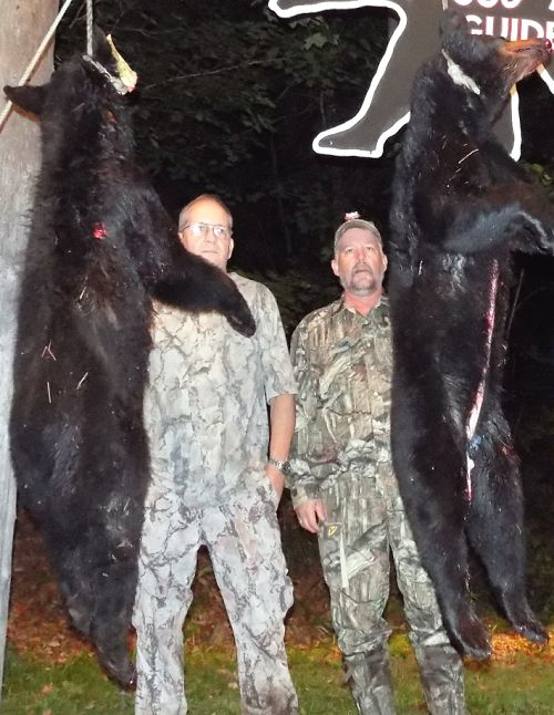 trophy black bear hunt at Foggy Mountain Guide Service