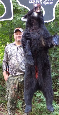 trophy black bear hunt at Foggy Mountain Guide Service