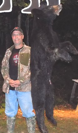 trophy black bear hunt at Foggy Mountain Guide Service