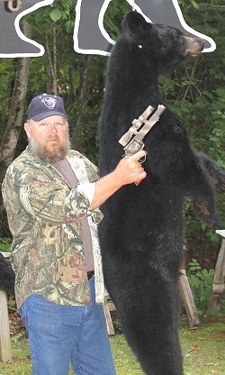 trophy black bear hunt at Foggy Mountain Guide Service