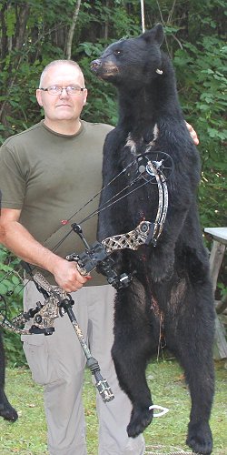 trophy black bear hunt at Foggy Mountain Guide Service