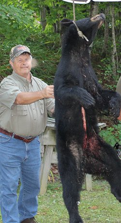 trophy black bear hunt at Foggy Mountain Guide Service