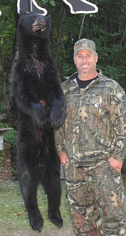 trophy black bear hunt at Foggy Mountain Guide Service