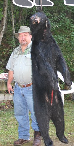 trophy black bear hunt at Foggy Mountain Guide Service