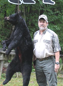 trophy black bear hunt at Foggy Mountain Guide Service