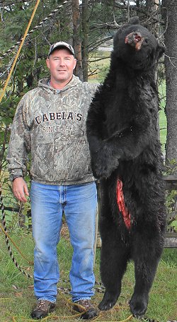 trophy black bear hunt at Foggy Mountain Guide Service