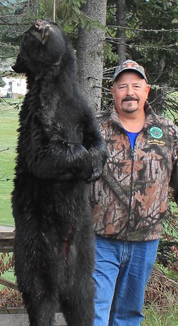 trophy black bear hunt at Foggy Mountain Guide Service