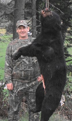 trophy black bear hunt at Foggy Mountain Guide Service