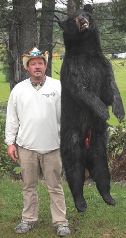 trophy black bear hunt at Foggy Mountain Guide Service