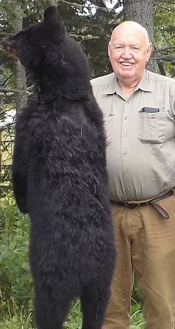 trophy black bear hunt at Foggy Mountain Guide Service