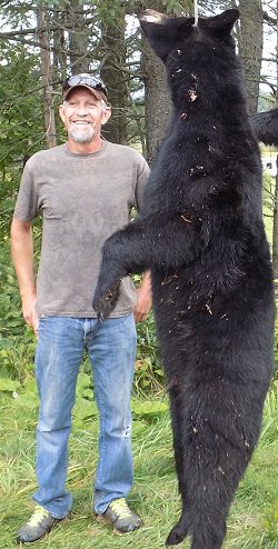 trophy black bear hunt at Foggy Mountain Guide Service