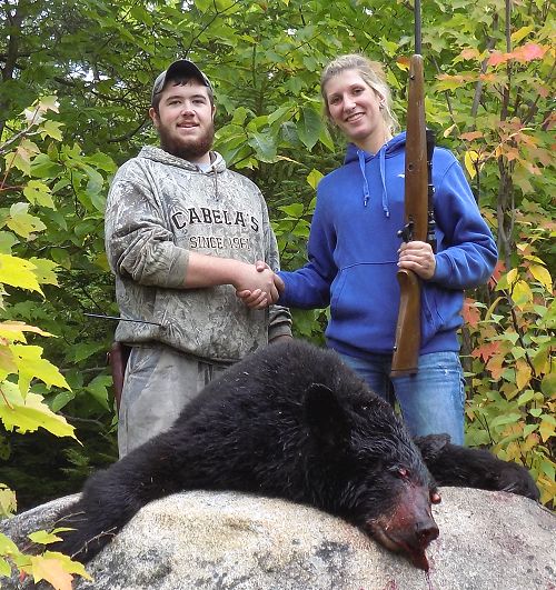 trophy black bear hunt at Foggy Mountain Guide Service