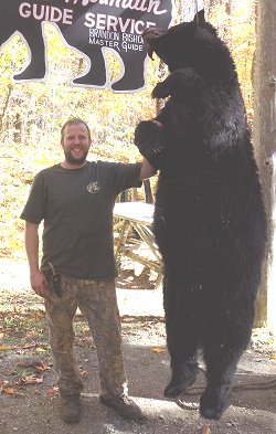 trophy black bear hunt at Foggy Mountain Guide Service