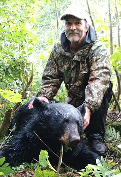 trophy black bear hunt at Foggy Mountain Guide Service