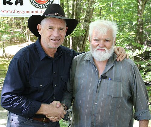 John Riggins hunting at Foggy Mountain