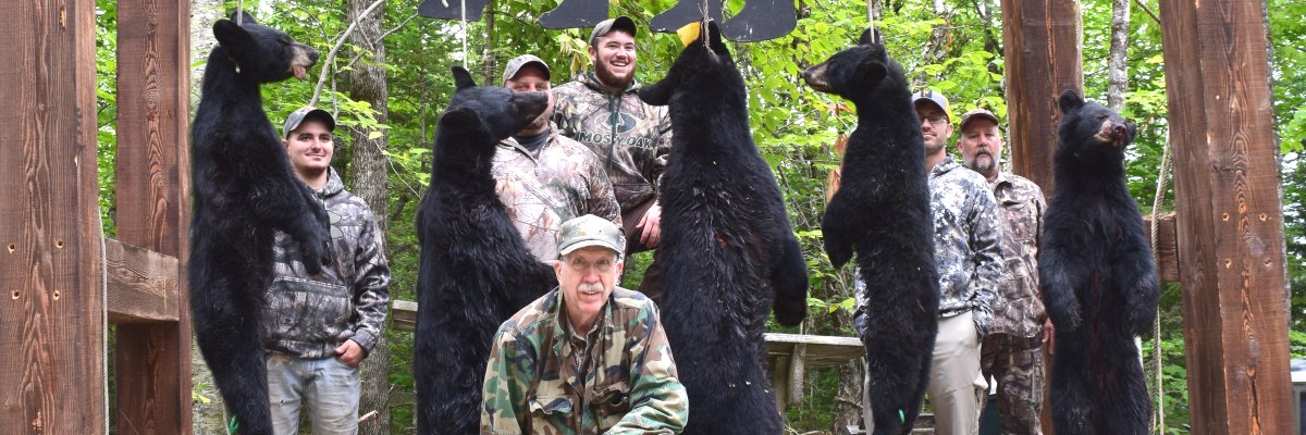 Group of huntera at Foggy Mountain