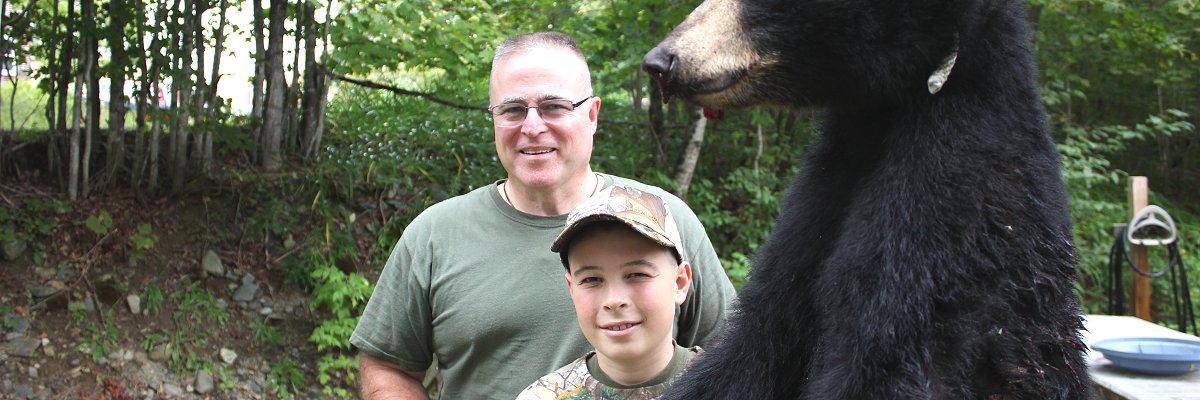 Father Son hunting at Foffy Mountain