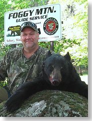 Maine bear hunting at Foggy Mountain Guide Service