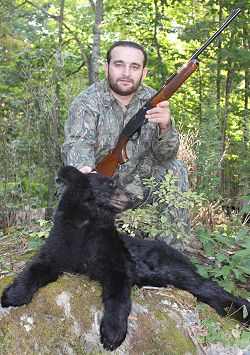 trophy black bear hunt at Foggy Mountain Guide Service trophy black bear hunt at Foggy Mountain Guide Service