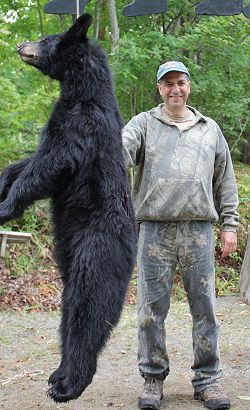 trophy black bear hunt at Foggy Mountain Guide Service trophy black bear hunt at Foggy Mountain Guide Service
