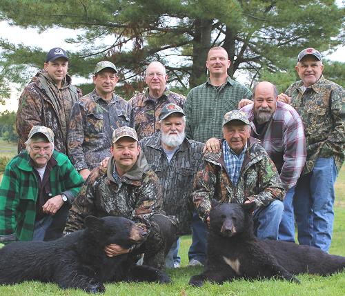 trophy black bear hunt at Foggy Mountain Guide Service trophy black bear hunt at Foggy Mountain Guide Service