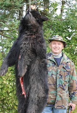 trophy bear hunt at Foggy Mountain Guide Service trophy bear hunt at Foggy Mountain Guide Service
