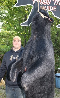 trophy black bear hunt at Foggy Mountain Guide Service