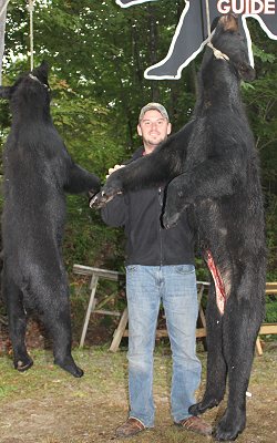 trophy black bear hunt at Foggy Mountain Guide Service