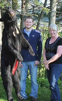 trophy black bear hunt at Foggy Mountain Guide Service