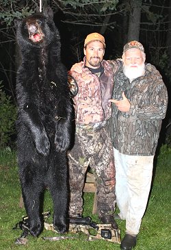 crossbow black bear hunt at Foggy Mountain